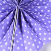 Purple Folding Paper Fans Set(6Pcs) - Sunbeauty
