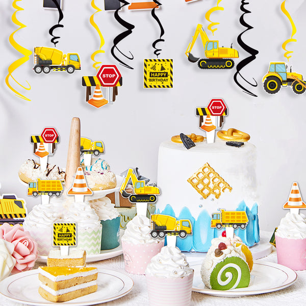 Theme Decoration Tools Engineering Cake Topper