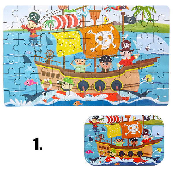60 pcs Birthday Festival Gift Puzzles for Children-FreeShipping