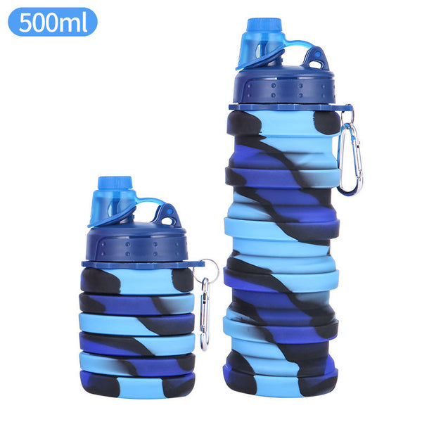 Botella de agua plegable Vasos de agua-Envío gratuito