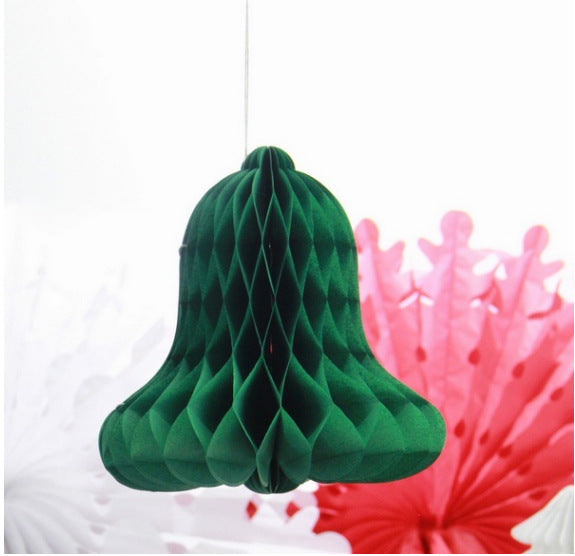 Christmas decorations Paper Christmas Tree Hat Honeycomb Party Decorations Honeycomb balls