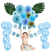 Summer Baby Shower Birthday Decorations With Balloons Pinwheels - Sunbeauty