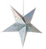 50cm Silver Pentagram Paper Stars - cnsunbeauty
