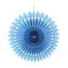 LightBlue Tissue Paper Fans/Pinwheel(Luo Fan)