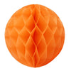 Orangefarbener Wabenball