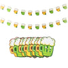 St. Patricks Bier Girlande Party Dekoration Banner
