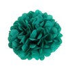 Blue Green Tissue Paper Pompom