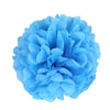 Light Blue Tissue Paper Pompom - cnsunbeauty