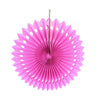 Abanicos de papel de seda rosa claro/Molinete (Ventilador Luo)