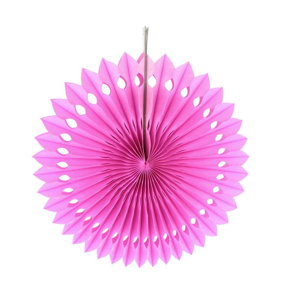 Light Pink Tissue Paper Fans/Pinwheel(Luo Fan) - cnsunbeauty