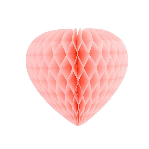Pink Honeycomb Heart - cnsunbeauty