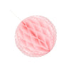 Wabenball aus rosa Spitze