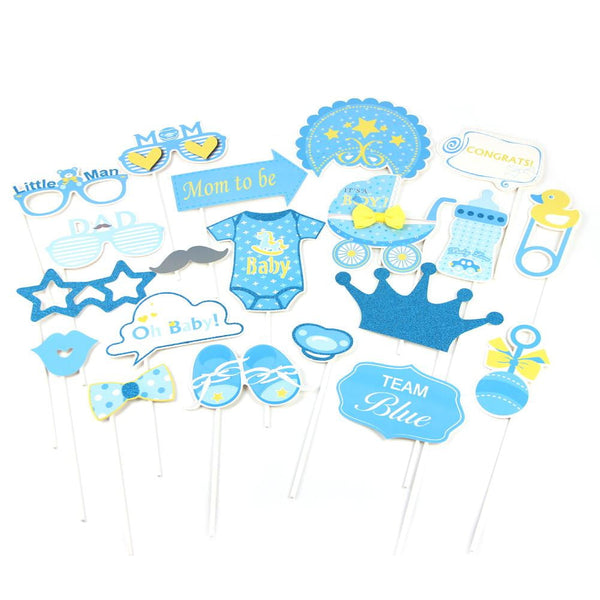 Baby Shower Decorations For Boy With Paper Pinwheels - Sunbeauty