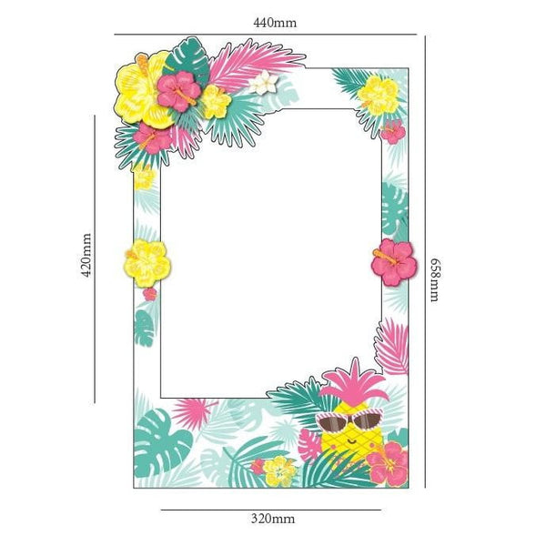 Summer Party Big Photo Frame Photo Booth Props - Sunbeauty