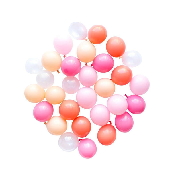 5Pcs Deep Pink Latex Balloon Kit - cnsunbeauty