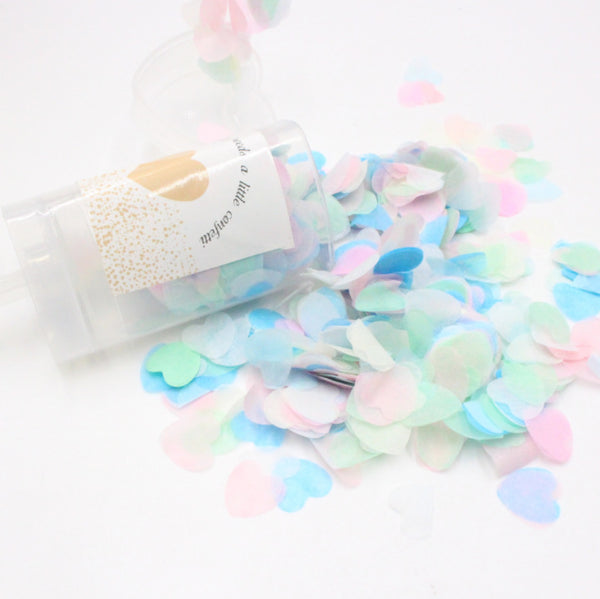 Push Pop Containers Sprinkle Confetti Poppers - Sunbeauty